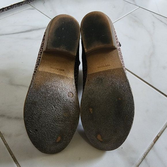 Women's Animal Print Ankle Booties | Cheetah Brown | size 6 - Picture 6 of 7